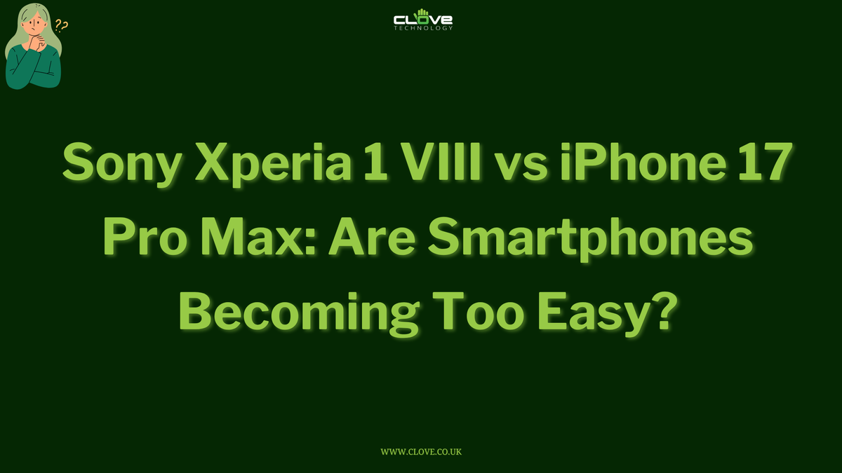 Sony Xperia 1 VIII vs iPhone 17 Pro Max