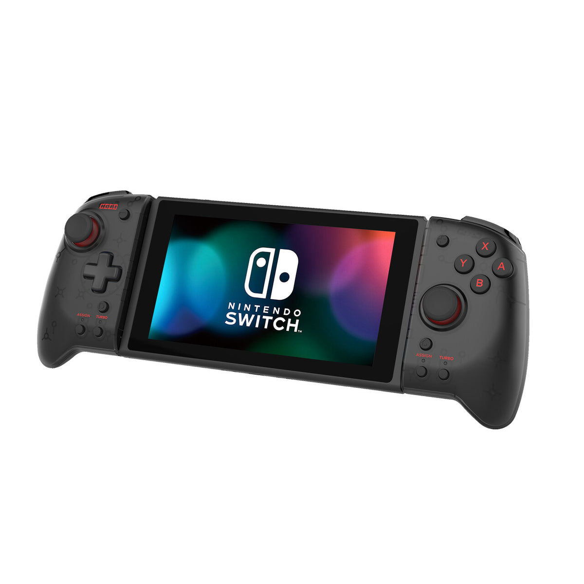 Hori Split Pad Pro -  Game Controllers for Nintendo Switch - Transparent Black Edition