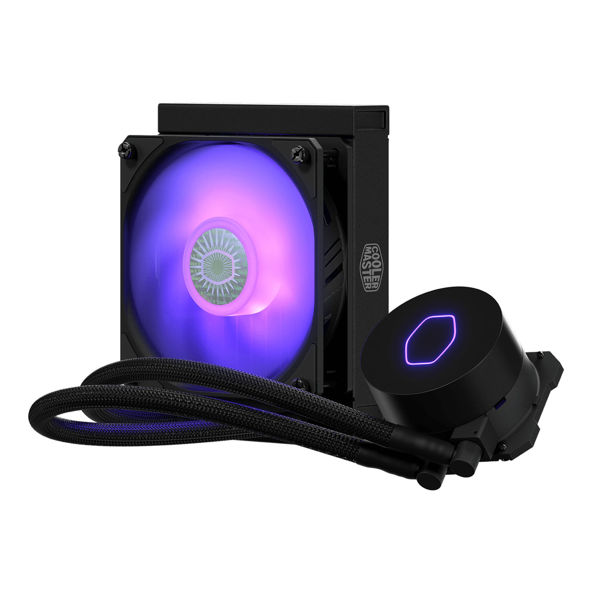 Cooler Master MasterLiquid ML120L V2 RGB - All-in-one Liquid CPU Cooler in Black
