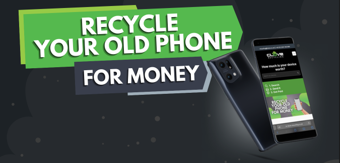 Send us your old for money. Help the environment and recycle.