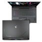 GIGABYTE AORUS 17X AZF Laptop - 43.9 cm (17.3") - Intel® Core™ i9-13980HX - 32 GB DDR5-SDRAM - 2 TB SSD - NVIDIA GeForce RTX 4090 - Wi-Fi 6E - Windows 11 Home - Black