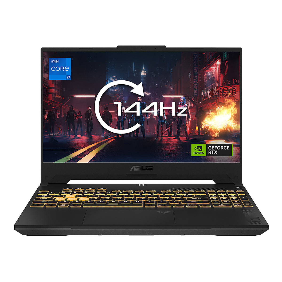ASUS TUF Gaming F15 Laptop - 39.6 cm (15.6") - Intel® Core™ i7-13620H - 16 GB DDR5-SDRAM - 1 TB SSD - NVIDIA GeForce RTX 4060 - Wi-Fi 6 - Windows 11 Home - Black / Grey