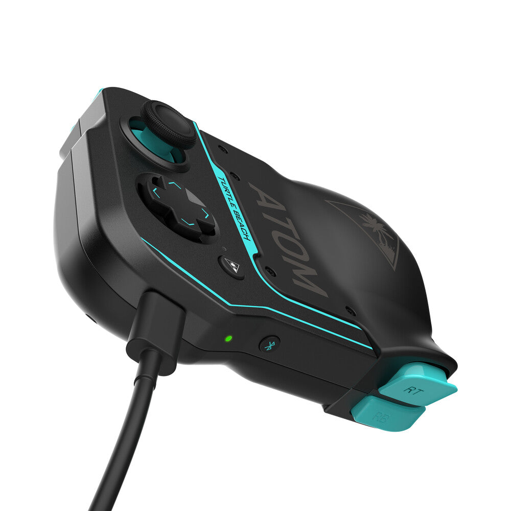 Turtle Beach Atom - Bluetooth Mobile Android Gamepad in Black / Cyan