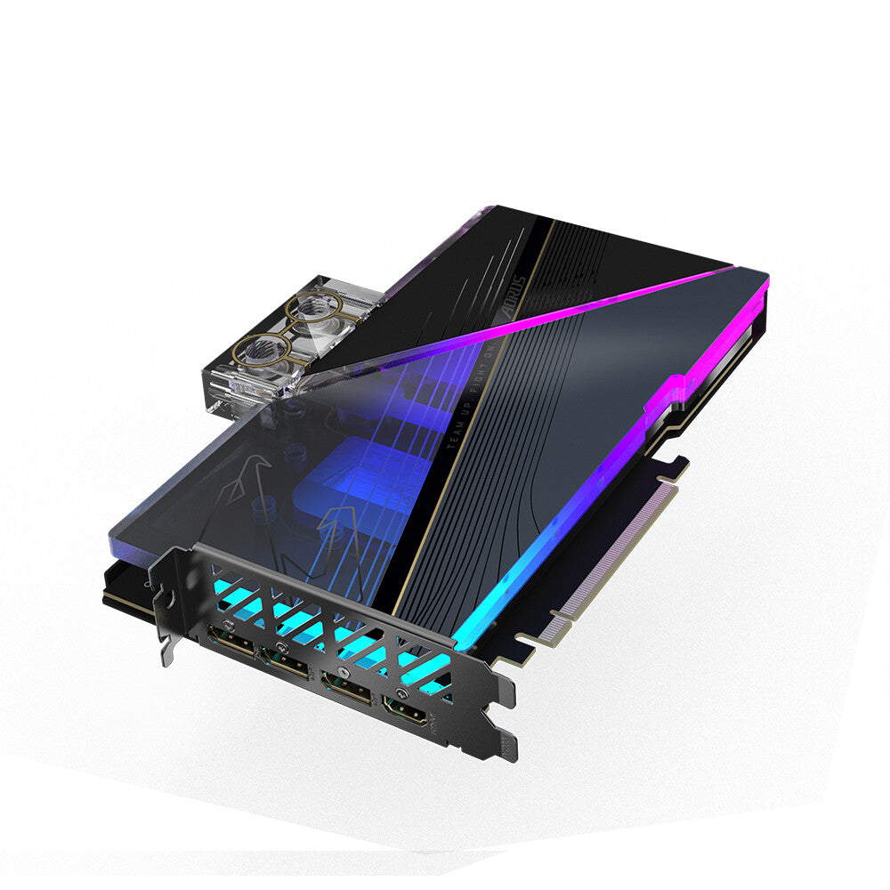 GIGABYTE AORUS XTREME WATERFORCE - NVIDIA 16 GB GDDR6X GeForce RTX 4080 graphics card