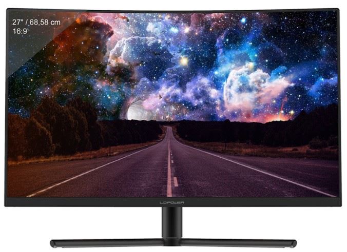 LC-Power LC-M27-FHD-240-C computer monitor 68.6 cm (27") 1920 x 1080 pixels Full HD Black