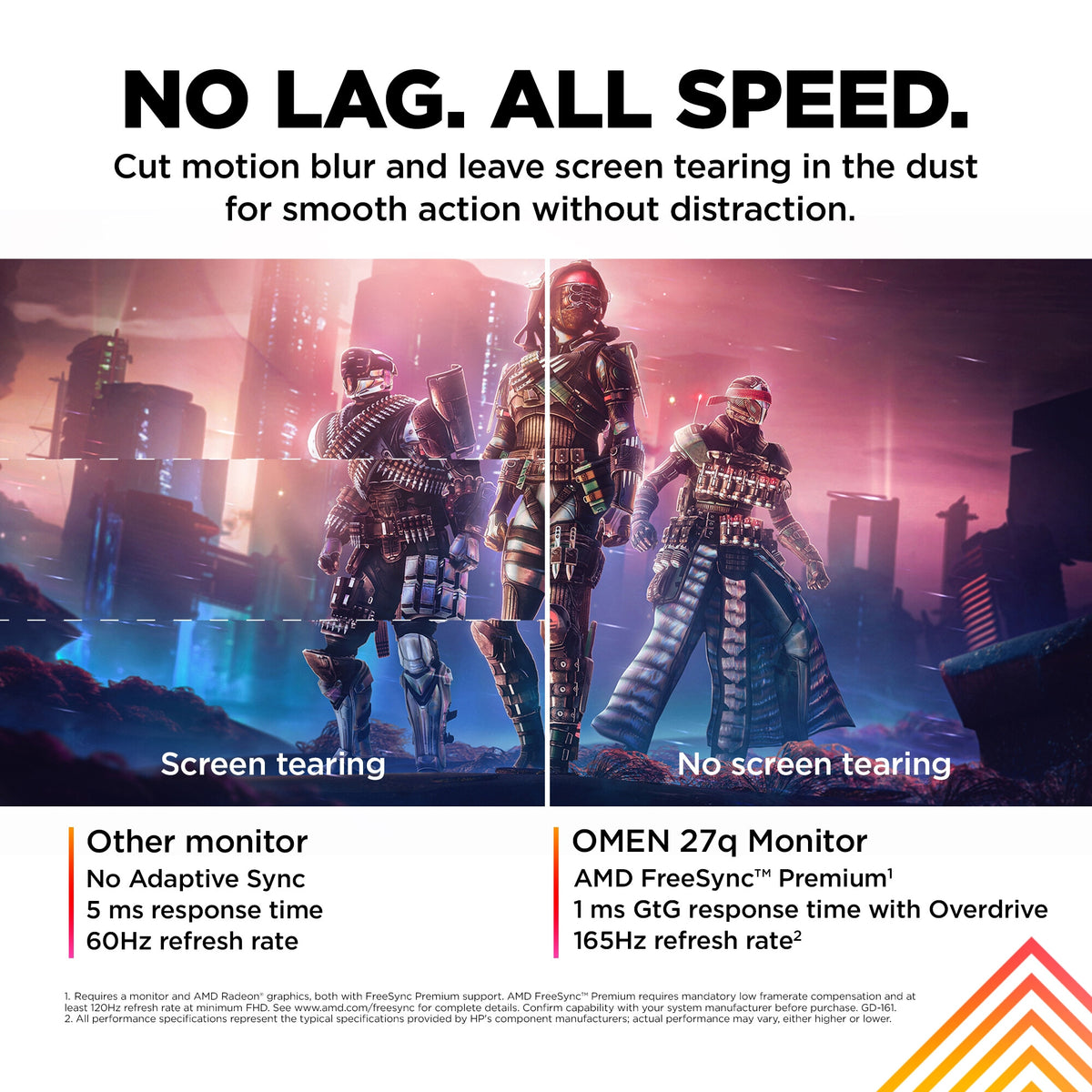 HP OMEN - 68.6 cm (27") - 2560 x 1440 pixels Quad HD Gaming Monitor