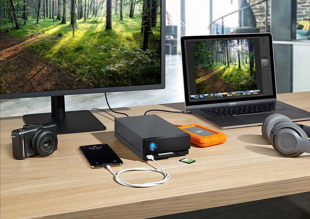 LaCie 1big Dock - 7.2K RPM External 3.5" HDD in Black - 4 TB