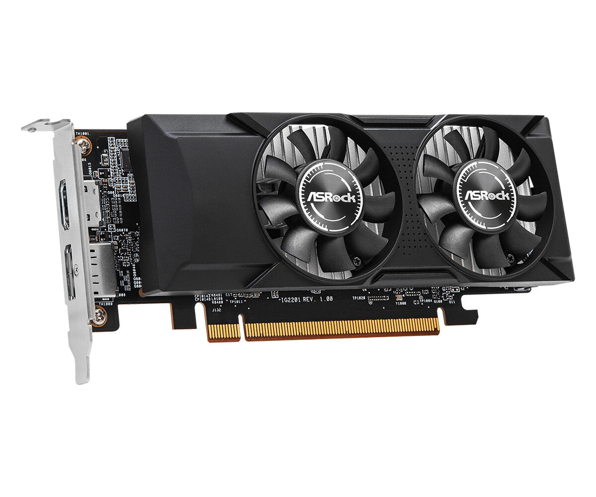 Asrock Low Profile - Intel 4GB GDDR6 Arc A310 graphics card