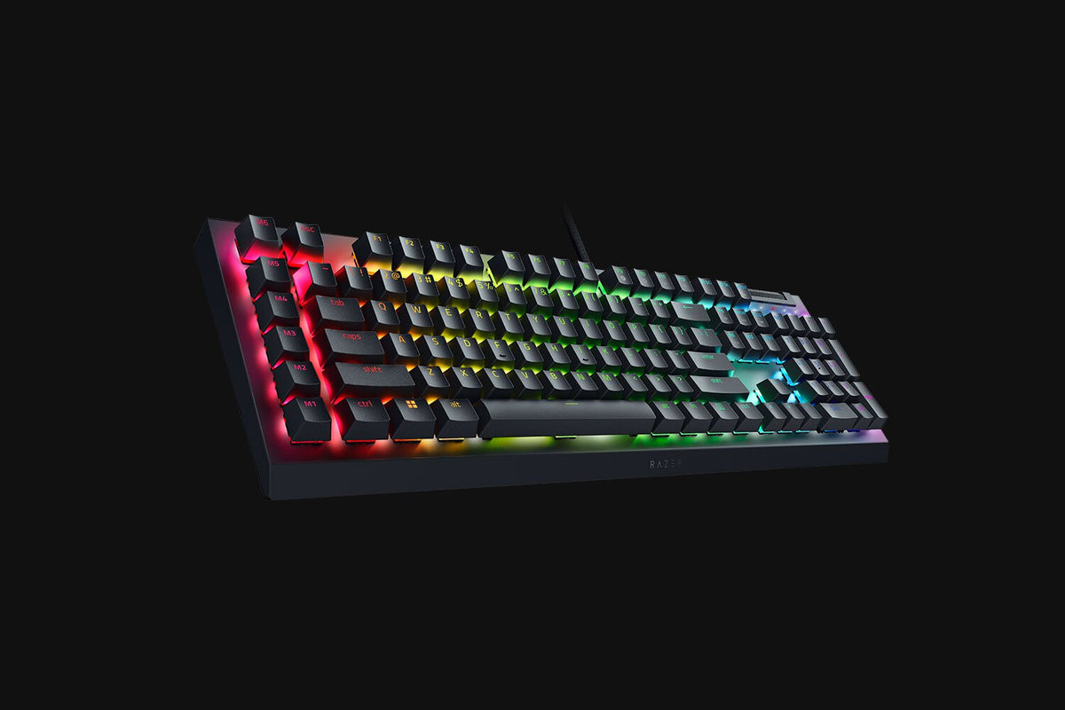 Razer BlackWidow V4 X - USB Wired RGB Mechanical Gaming keyboard in Black (QWERTY UK)