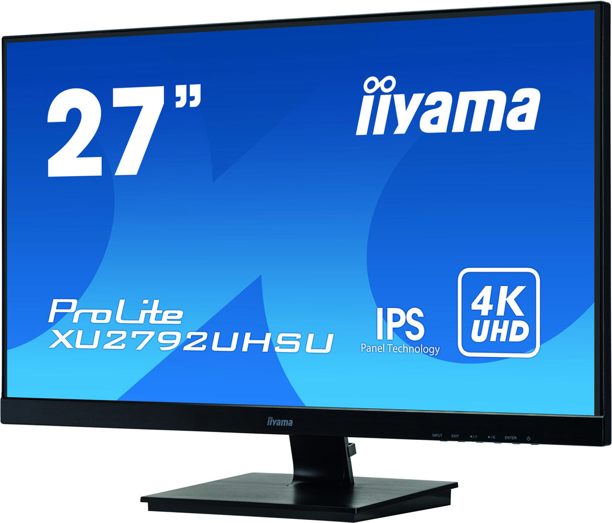 iiyama ProLite XU2792UHSU-B1 - 68.6 cm (27") - 3840 x 2160 pixels 4K UHD Monitor