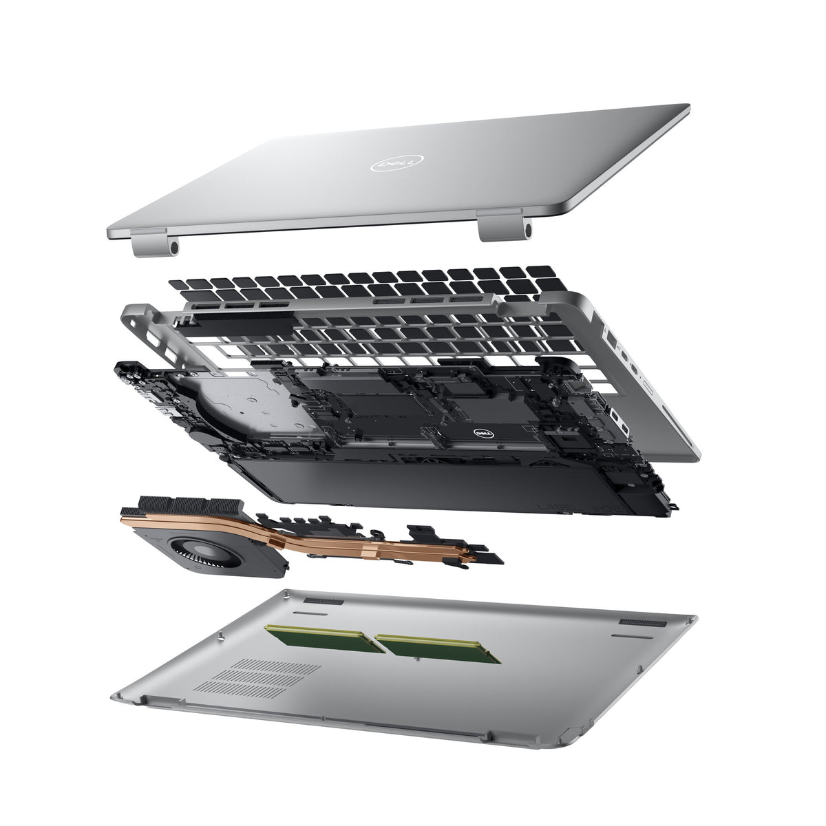 DELL Precision 3480 Laptop - 35.6 cm (14&quot;) - Intel® Core™ i7-1370P - 32 GB DDR5-SDRAM - 512 GB SSD - NVIDIA RTX A500 - Wi-Fi 6E - Windows 11 Pro - Grey