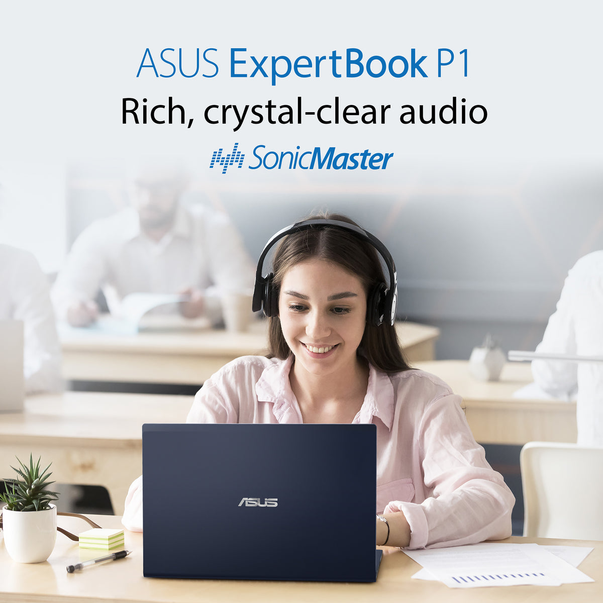 ASUS ExpertBook P1 Laptop - 39.6 cm (15.6&quot;) - Intel® Core™ i7-13620H - 16 GB DDR5-SDRAM - 512 GB SSD - Wi-Fi 6 - Windows 11 Pro - Grey