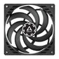 ARCTIC P14 Slim - PWM PST PC Case Fan in Black  - 140mm