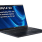 Acer TravelMate P6 TMP614-52 Laptop - 35.6 cm (14") - Intel® Core™ i7-1185G7 - 16 GB LPDDR4x-SDRAM - 512 GB SSD - Wi-Fi 6 - Windows 11 Pro - Black