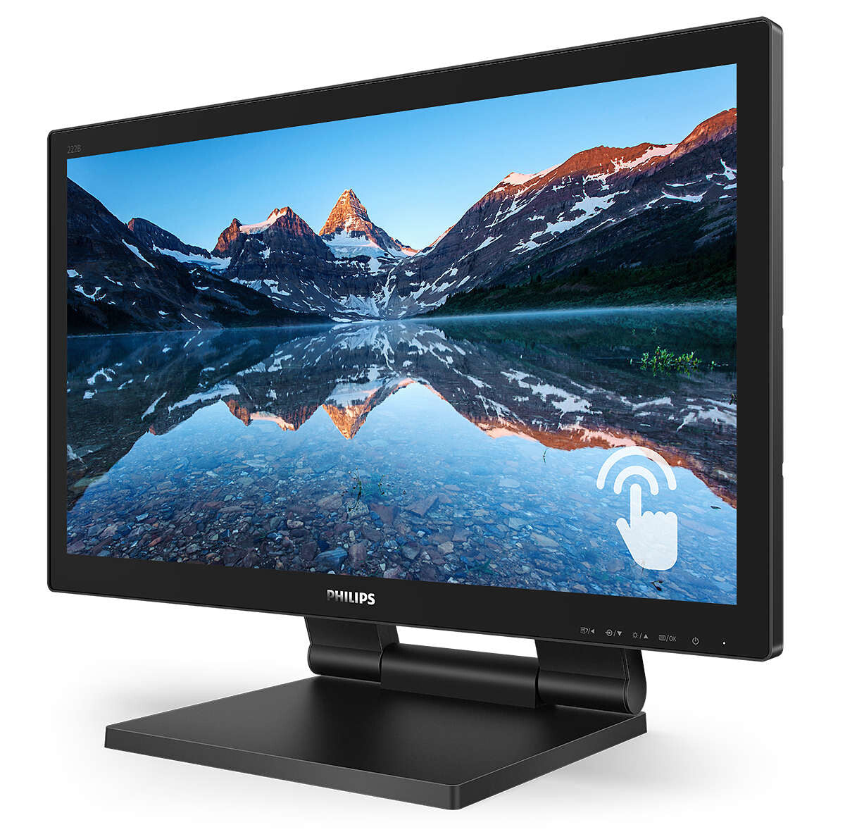 Philips 222B9T/00 - 54.6 cm (21.5") - 1920 x 1080 pixels LCD SmoothTouch Monitor