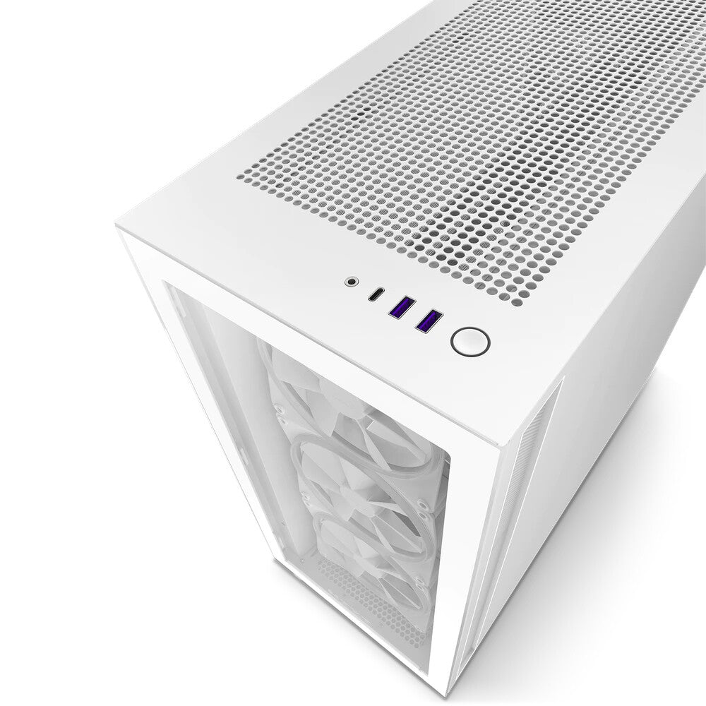 NZXT H7 Elite (2022) - ATX Mid Tower Case in White