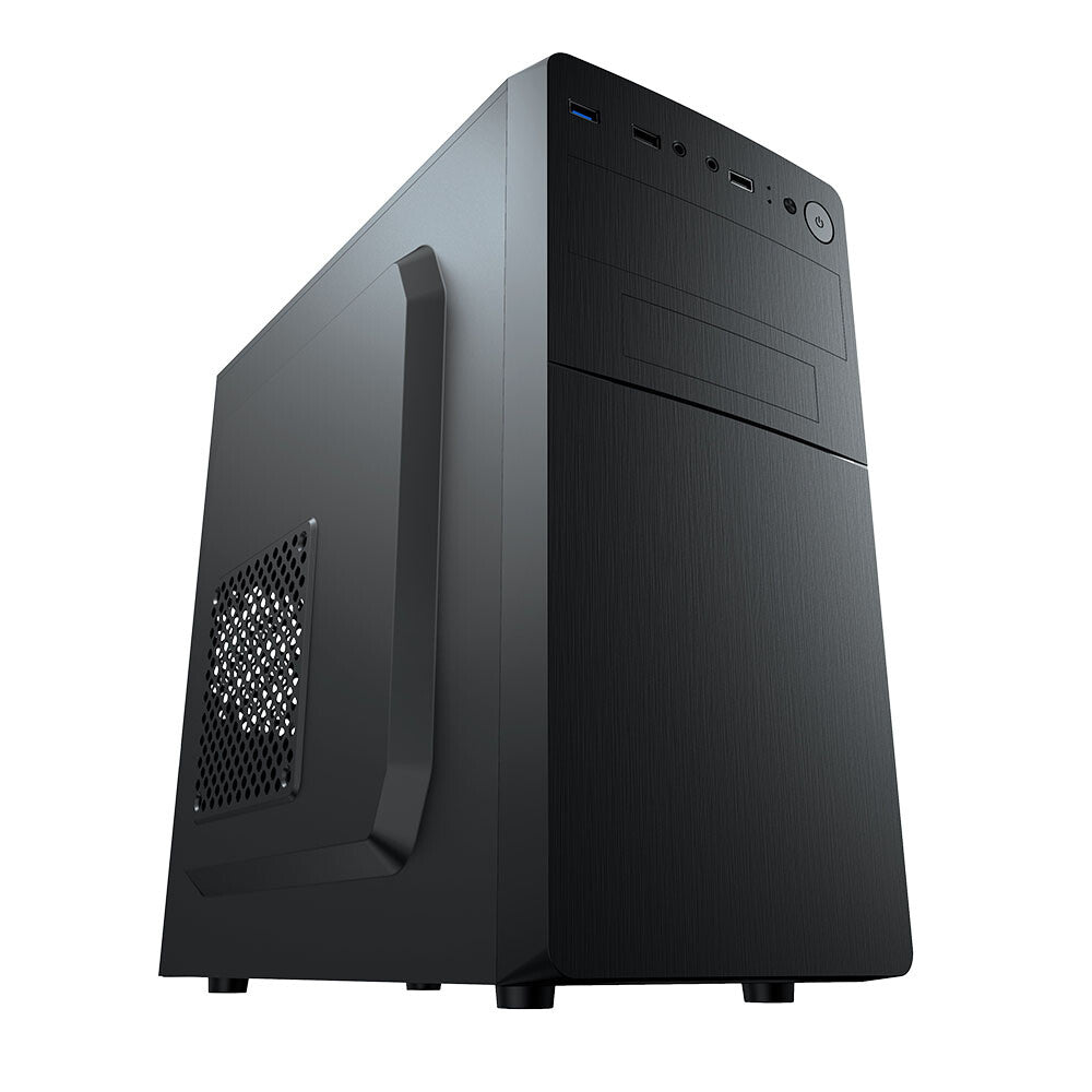 VIDA Business - MicroATX Mid Tower Case in Black