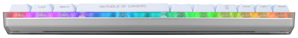 ASUS ROG Falchion Ace - USB Wired RGB Mechanical Keyboard in White (QWERTZ German)