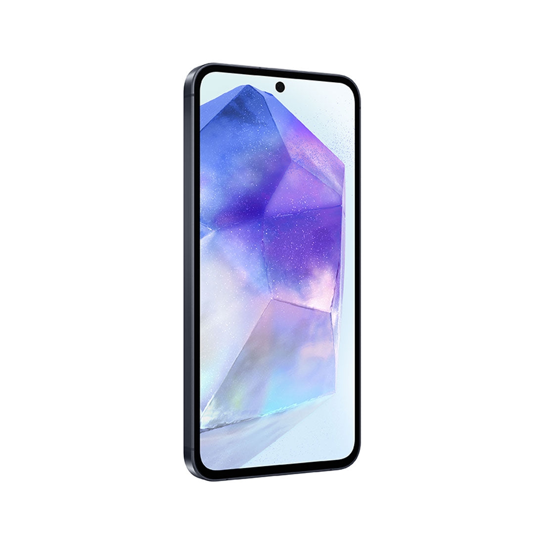 Samsung Galaxy A55 in Navy - Front Left
