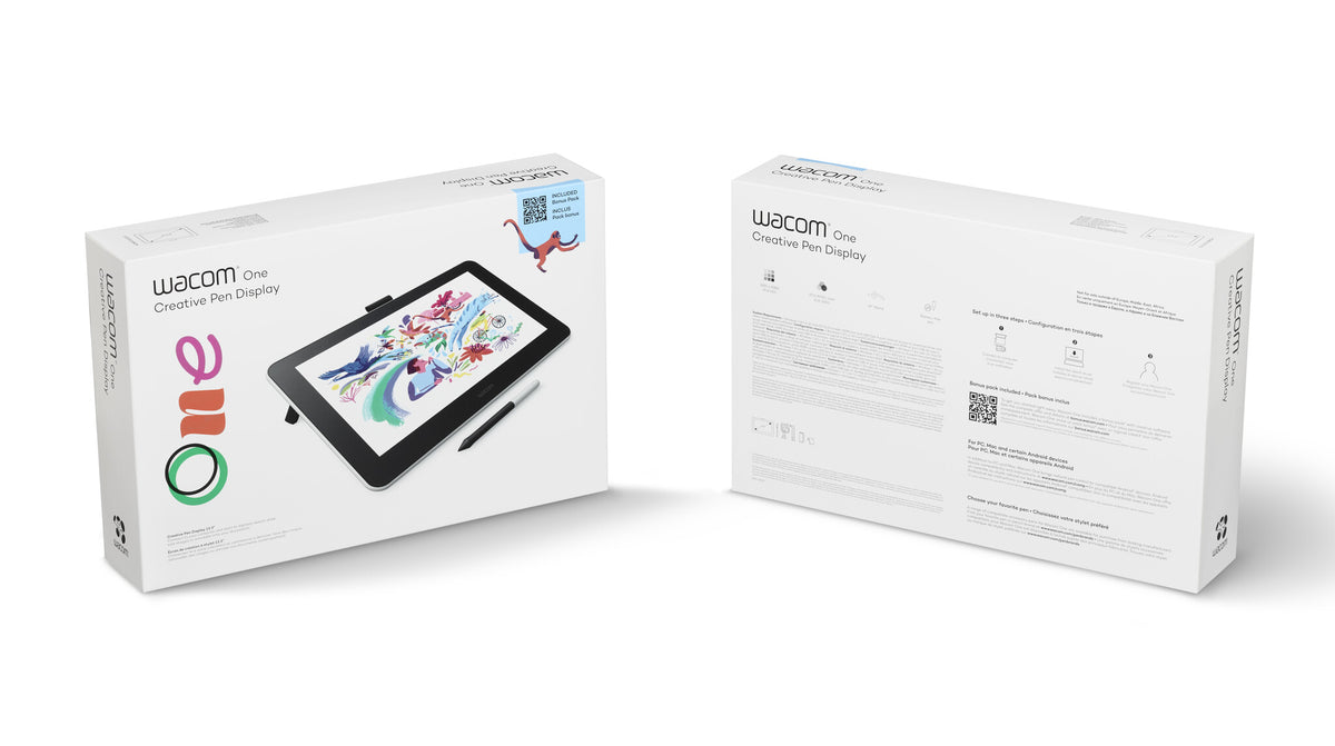 Wacom One 13 graphic tablet - 2540 lpi 294 x 166 mm USB