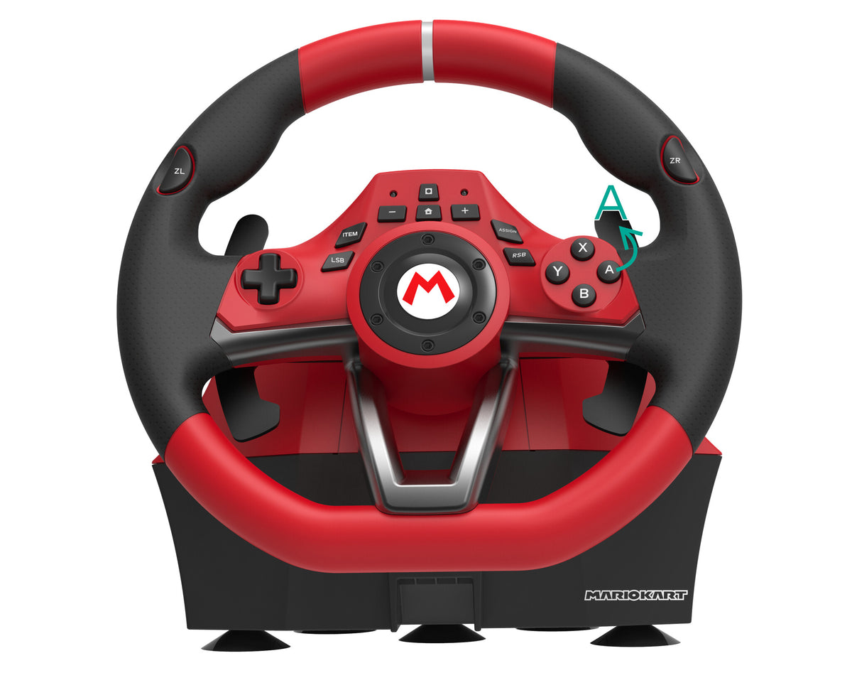 Hori Mario Kart Racing Wheel Pro Deluxe - USB Steering wheel + Pedals for Nintendo Switch