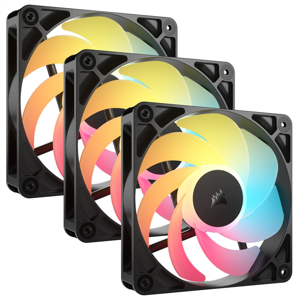 Corsair RS120-R ARGB Computer case Fan 12 cm Black 3 pc(s)