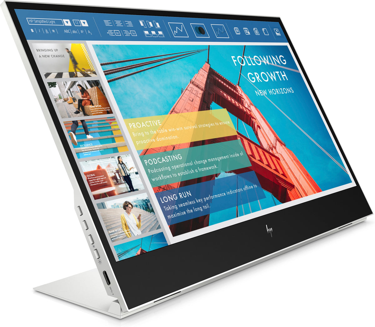 HP E-Series E14 G4 - 35.6 cm (14") - 1920 x 1080 pixels Full HD LED Monitor