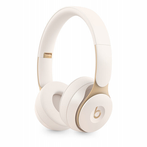 Apple Beats Solo Pro - Wireless Noise Cancelling Headphones in Ivory