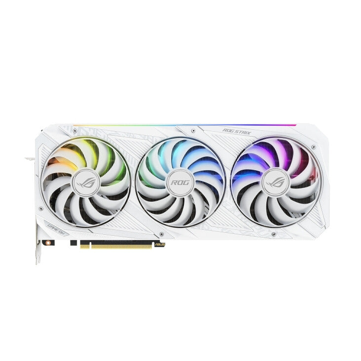ASUS ROG STRIX "White Edition" - NVIDIA 10 GB GDDR6X GeForce RTX 3080 graphics card