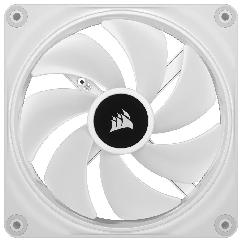 Corsair iCUE LINK QX140 RGB - PWM Computer Case Fan in White - 140mm (Pack of 2)