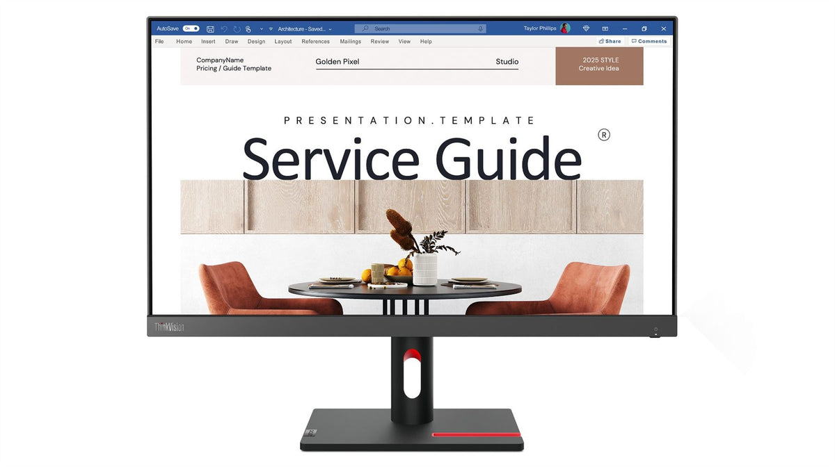 Lenovo ThinkVision S24i-30 computer monitor 60.5 cm (23.8") 1920 x 1080 pixels Full HD LED Black