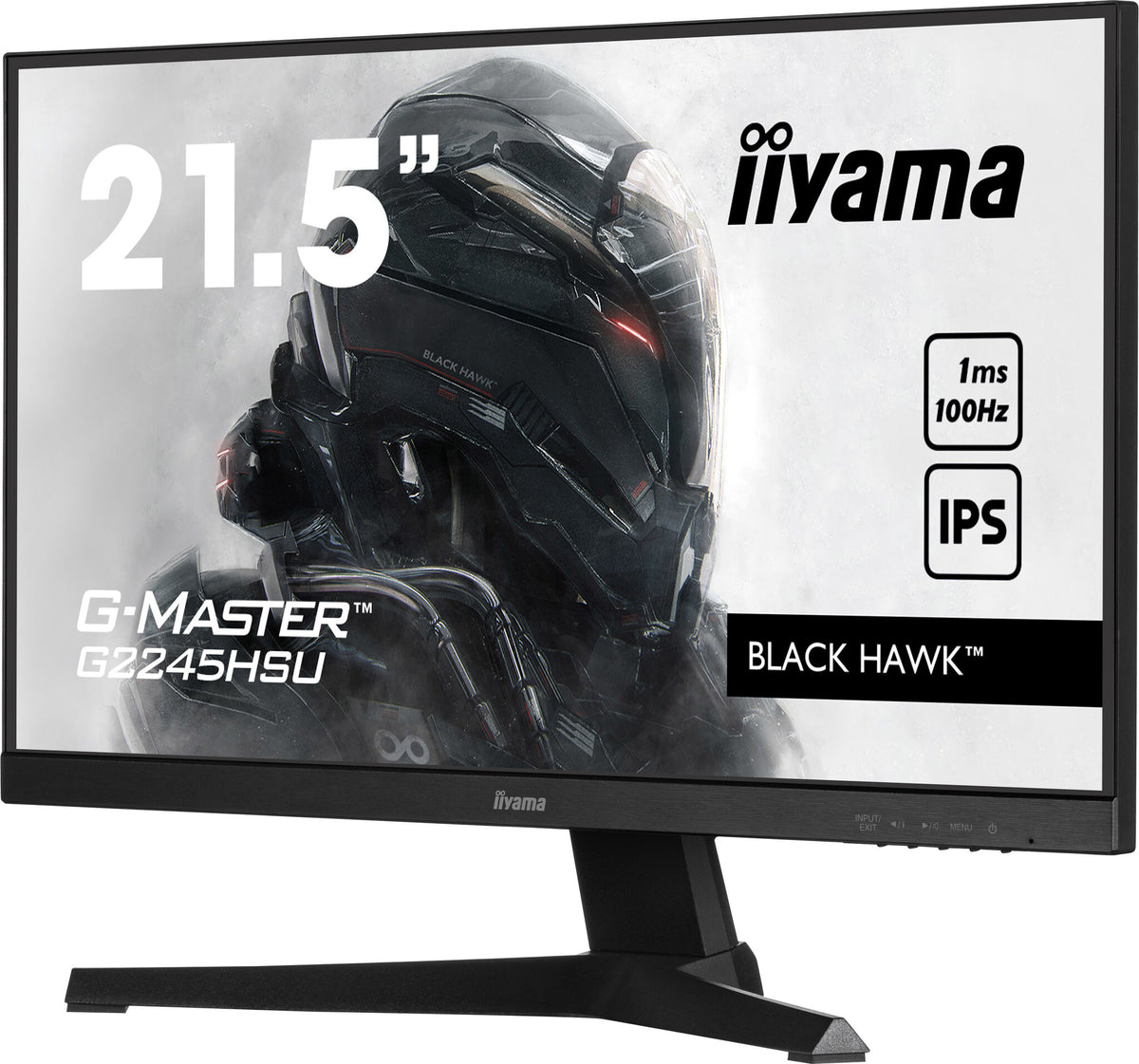 iiyama G-MASTER G2245HSU-B1 - 55.9 cm (22") - 1920 x 1080 pixels FHD LED Monitor