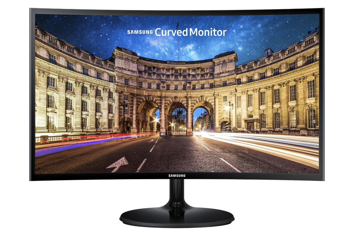 Samsung CF398 68.6 cm (27") 1920 x 1080 pixels Full HD LED Black Monitor