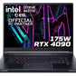 Acer Predator Triton 17X - 43.2 cm (17") - Intel® Core™ i9-13900HX - 64GB DDR5-SDRAM - 4TB NVMe SSD - NVIDIA GeForce RTX 4090 - Wi-Fi 6E - Windows 11 Home - Black