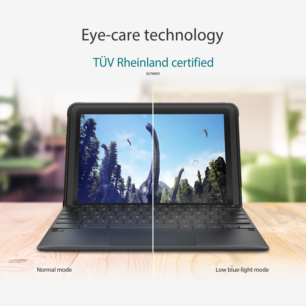 ASUS Chromebook Detachable CZ1 - 25.6 cm (10.1") - Touchscreen - MediaTek MT8183 - 4 GB LPDDR4x-SDRAM - 128 GB eMMC - Wi-Fi 5 - ChromeOS - Black