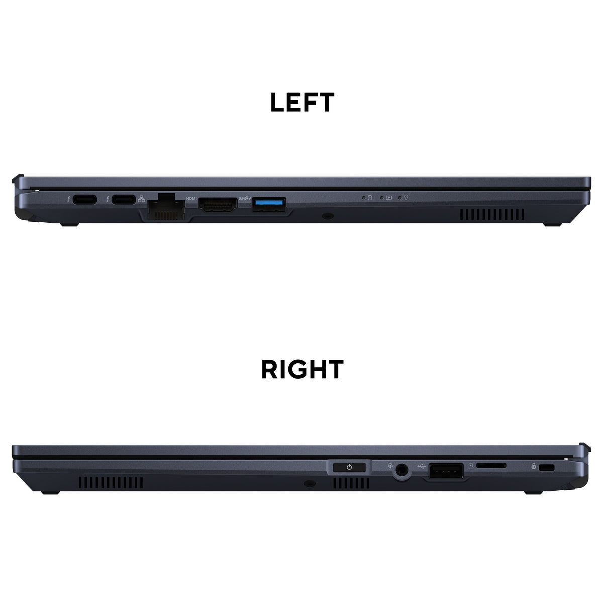 ASUS ExpertBook B5 OLED Laptop - 40.6 cm (16") - Intel® Core™ i7-1260P - 16 GB DDR5-SDRAM - 512 GB SSD - Wi-Fi 6E - Windows 11 Pro - Black