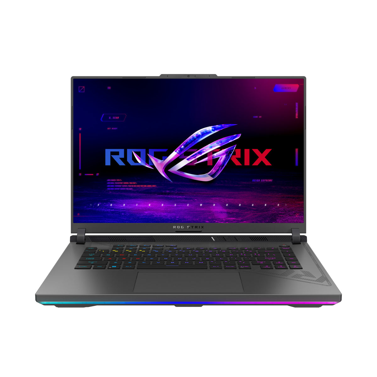 ASUS ROG Strix G16 Laptop - 40.6 cm (16") - Intel® Core™ i7-13650HX - 16 GB DDR5-SDRAM - 512 GB SSD - NVIDIA GeForce RTX 4060 - Wi-Fi 6E - Windows 11 Home - Black / Grey