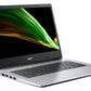 Acer Aspire 1 A114-33-P039 Laptop - 35.6 cm (14") - Intel® Celeron® N6000 - 4 GB DDR4-SDRAM - 256 GB SSD+eMMC - Wi-Fi 6 - Windows 11 Home in S mode - Silver