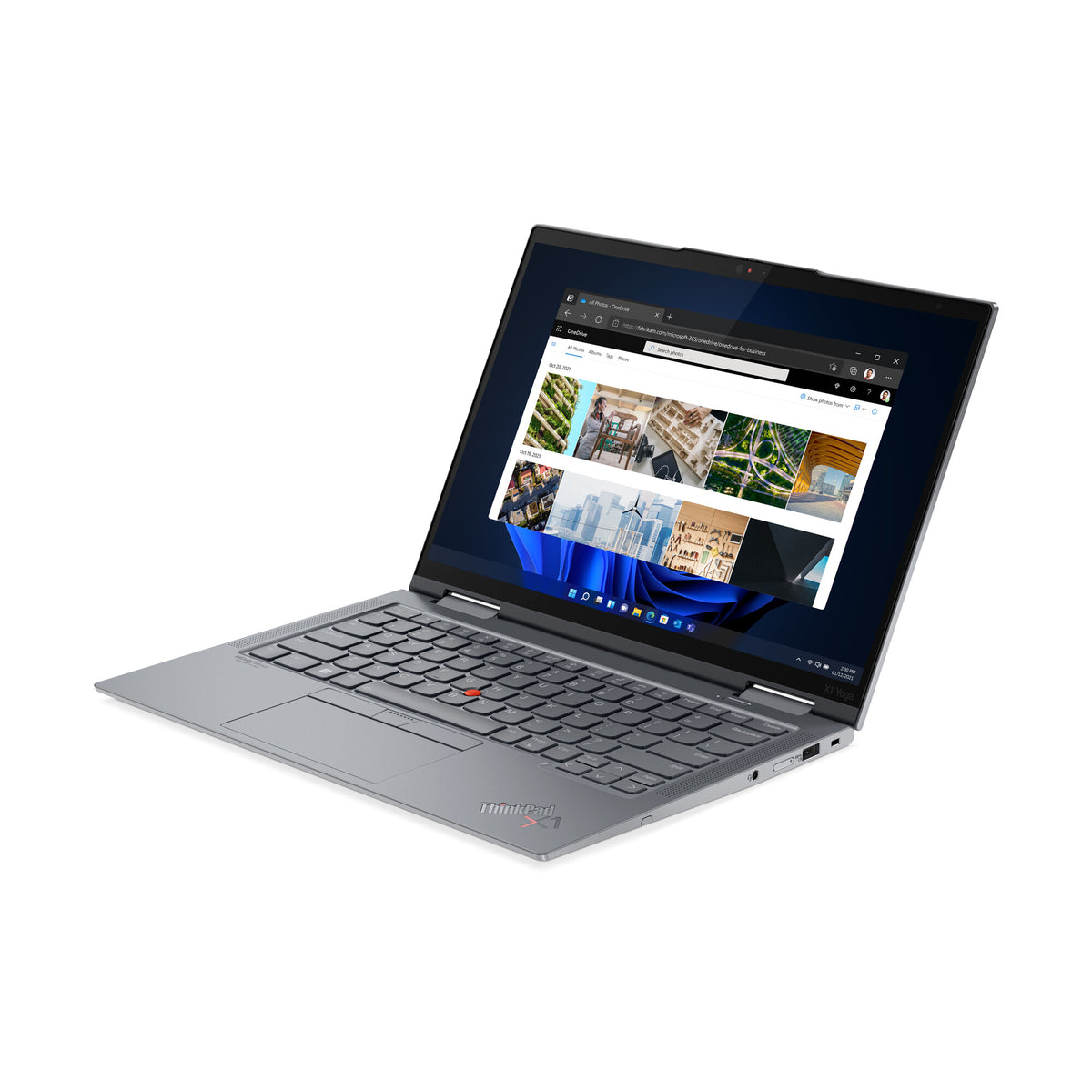 Lenovo ThinkPad Yoga X1 Gen 7 (14&quot; Intel) Intel® Core™ i7 i7-1260P Hybrid (2-in-1) 35.6 cm (14&quot;) Touchscreen WQUXGA 16 GB LPDDR5-SDRAM 512 GB SSD Wi-Fi 6E (802.11ax) Windows 11 Pro Grey