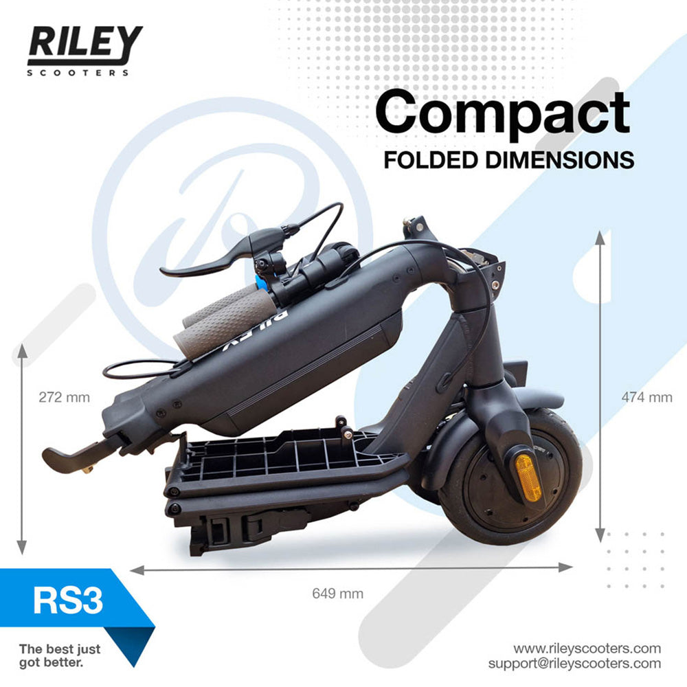 Riley RS3 Collapsible Scooter - 350W - 25km range