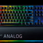 Razer Huntsman V2 Analog - USB Wired RGB Opto-mechanical Keyboard (QWERTY UK)