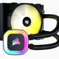 Corsair H55 RGB - All-in-one Liquid Processor Cooler in Black - 120mm