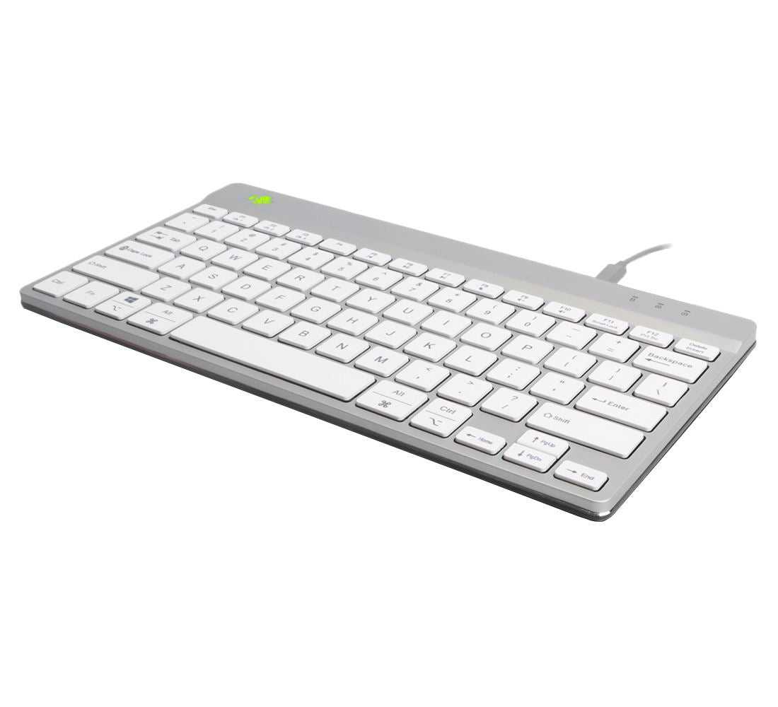 R-Go Tools Compact Break R-Go keyboard QWERTY (US), wired, white
