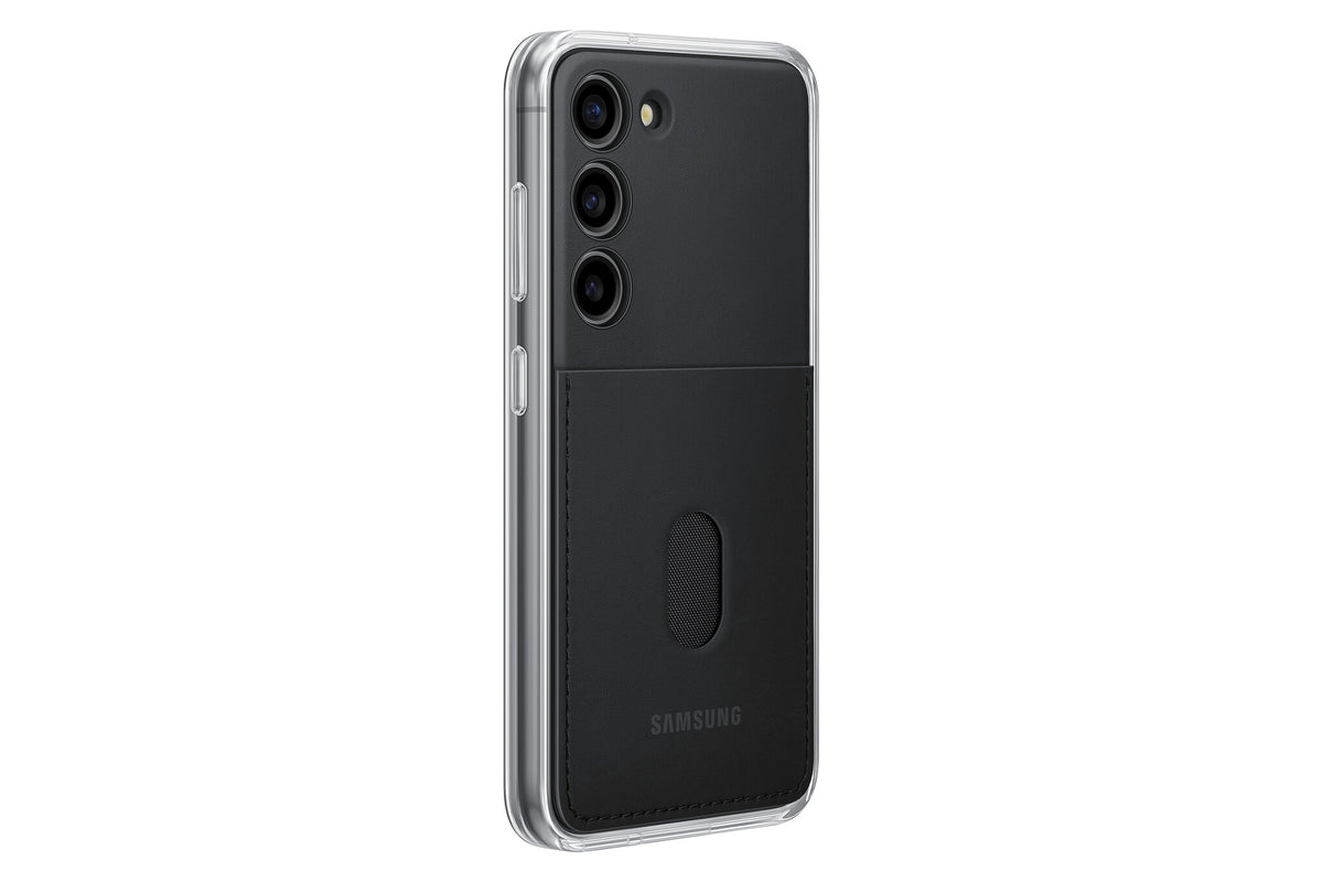 Samsung Frame Case for Galaxy S23 in Transparent / Black