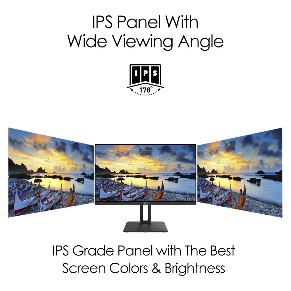 MSI Pro MP242P - 60.5 cm (23.8") - 1920 x 1080 pixels FHD Monitor