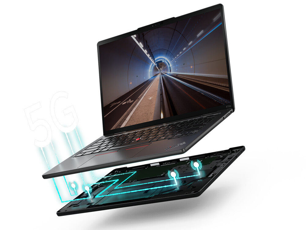 Lenovo ThinkPad X13s Gen 1 Laptop - 33.8 cm (13.3&quot;) - Qualcomm Snapdragon 8cx Gen 3  - 16 GB LPDDR4x-SDRAM - 256 GB SSD - Wi-Fi 6E - Windows 10 Pro - Black