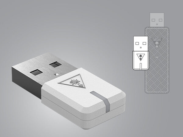 Turtle Beach Stealth 600 (2nd Gen) - USB Type-C Wired & Wireless Gaming Headset for PS4 / PS5 in White