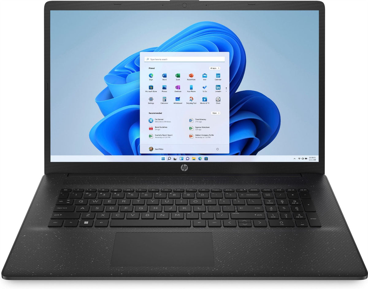 HP Laptop 17-cp2006na AMD Ryzen™ 3 7320U 43.9 cm (17.3&quot;) Full HD 8 GB LPDDR5-SDRAM 512 GB SSD Wi-Fi 5 (802.11ac) Windows 11 Home Black