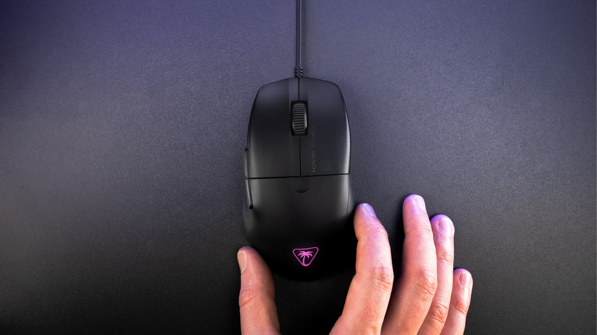 Turtle Beach Pure SEL - Ultra-Light RGB Gaming Mouse in Black - 8,000 DPI