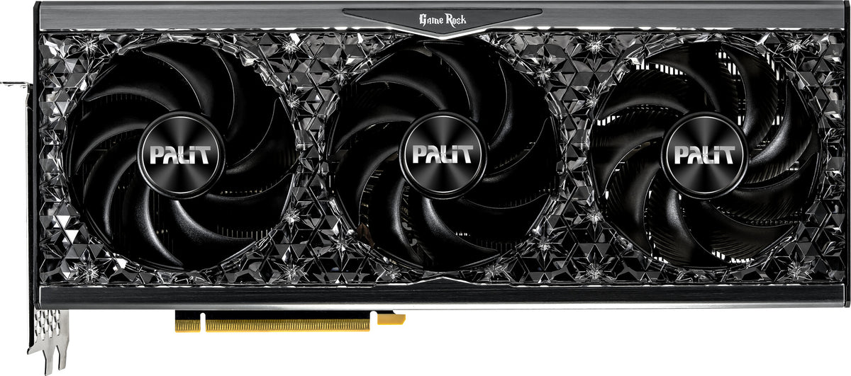 Palit GameRock OmniBlack - NVIDIA 16 GB GDDR6X GeForce RTX 4080 graphics card